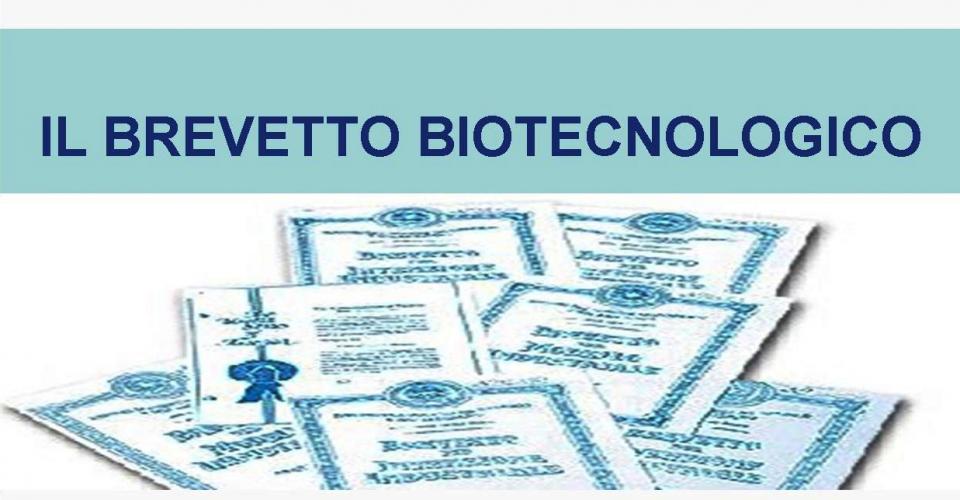 Il brevetto biotecnologico
